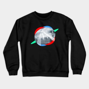 UFO Over London Crewneck Sweatshirt